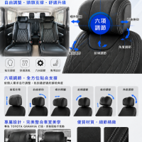 TOYOTA-GRANVIA  全車蝴蝶頭枕